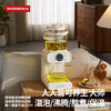 BASSENS巴森钛煮茶器喷淋式蒸汽萃茶饮多功能家用办公室恒温养生壶茶艺机 陶白「钛养生煮茶」 商品缩略图5