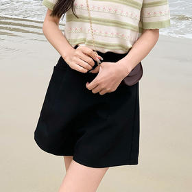 奢姿大码女装2025夏季西装A字宽松阔腿裤胖妹妹时尚百搭休闲短裤9952553244