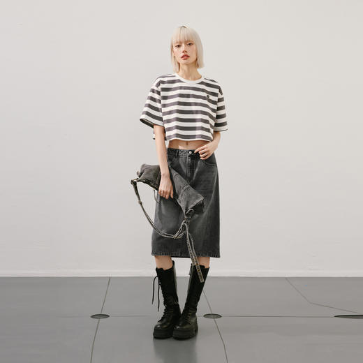 【经典款】【商场同款】麦檬夏牛仔长裙4994240421 商品图2