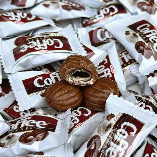 土耳其进口爱比可浓香咖啡味夹心硬糖糖果500g 商品图4
