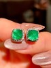 2.88ct糖塔祖母绿耳钉 商品缩略图2