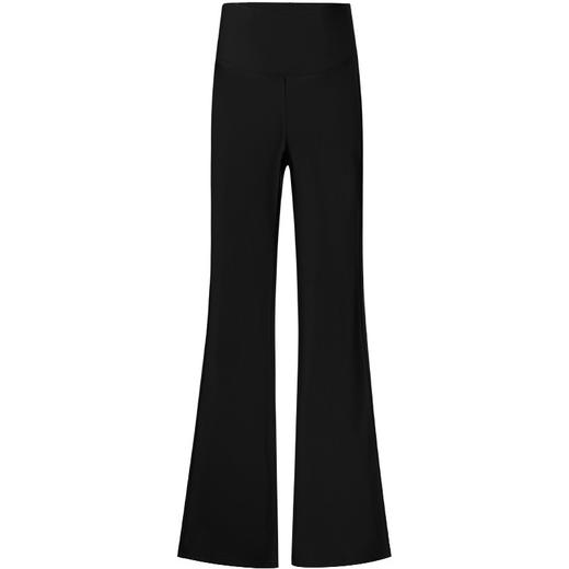 雀说微喇鲨鱼裤女外穿高腰修身显瘦垂感马蹄裤薄款打底裤春秋季喇叭裤AL9127 商品图4