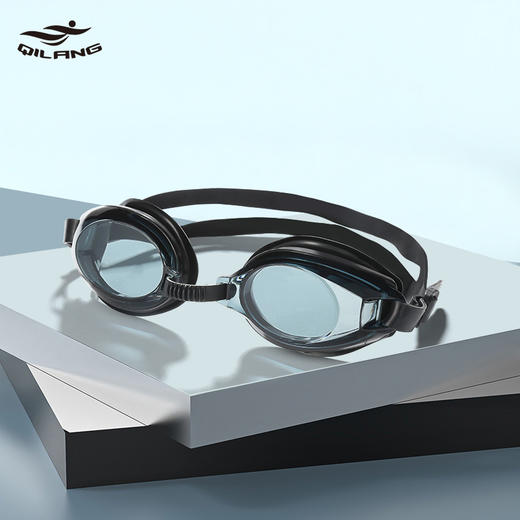 【9.9抢疯啦❗高清 防雾泳镜】全新升级，细腻呈现，防水不漏，贴合舒适，成人男女高清防水硅胶游泳镜带耳塞潜水护目镜QQ 商品图3