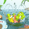 【水陆两栖 洗澡套圈】电动喷水乌龟 八爪鱼戏水套圈圈 戏水玩具 宝宝洗澡漂浮投掷套环 洗澡玩具 商品缩略图2