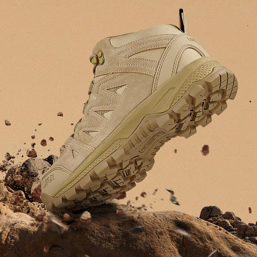 【又乐】户外登山鞋时尚轻量徒步鞋防水中帮减震防滑耐磨XT4 商品图1