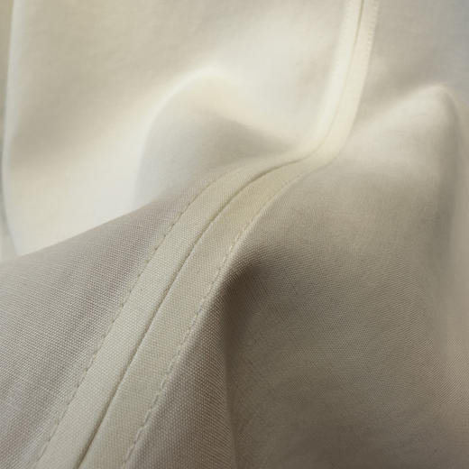 丁摩 奢品~柜上 透气莱赛尔亚麻混纺V领廓形无袖连衣裙5ZF-45023 商品图6