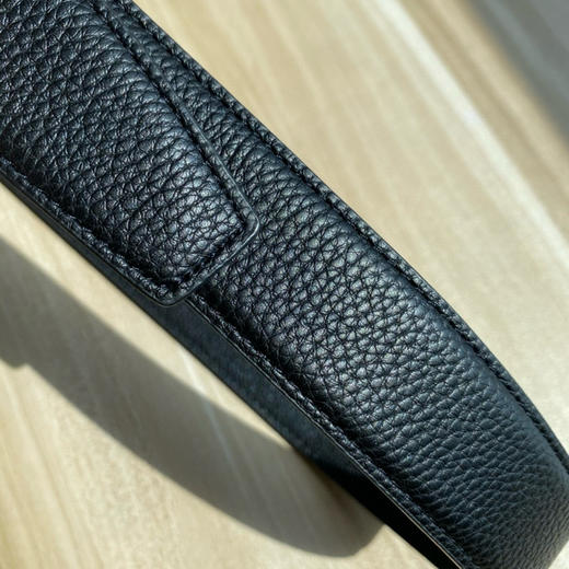 Tommy Hilfiger男士荔枝纹牛皮针扣式简约真皮带 商品图10