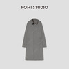 ROMI STUDIO“松弛自在”铜氨丝双面穿宽松垂感风衣外套RW24WW41273 商品缩略图2