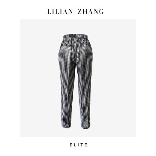E-定制 ——“时尚轮回”——复古风尚——经典格纹女士九分裤 2504010 商品图2
