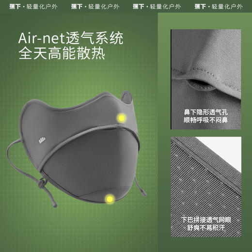 蕉下凉感护眼角防晒口罩-防晒系列】LYX 商品图5