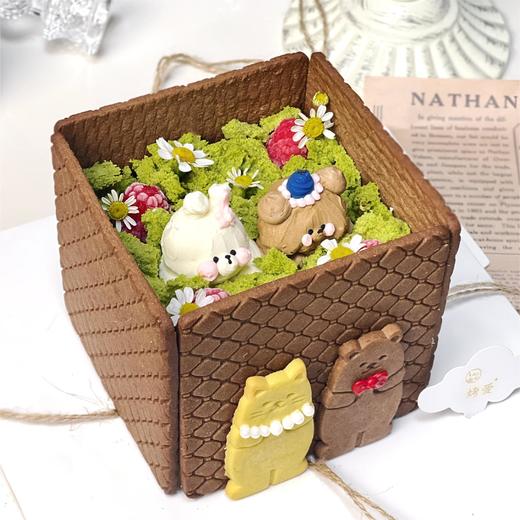 烤爱·创意生日蛋糕系列·小熊饼干盒子蛋糕·奥利奥碎脆脆片夹心覆盆子·下午茶【仅限深圳
同城配送】 商品图6