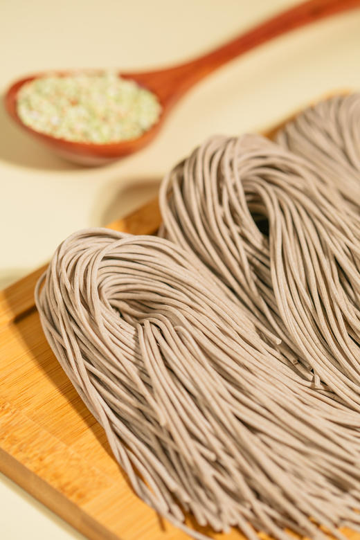 嘉喜稻荞面面条无糖0脂全麦荞麦半干轻主食200g*10袋 商品图1