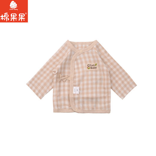 棉果果夏季彩棉纯棉婴儿出生半背衣M201110199204 商品图0
