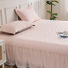 多喜爱 凉豆豆床裙三件套-和悦（蓝/粉/金/）【可水洗机洗】【柔软可折叠】【凉感值0.28】【全方位包裹】 凉席子A类标准 有效抗菌 3D立体凉豆豆 商品缩略图8