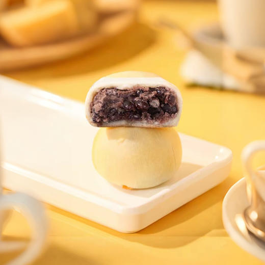 【粒粒红豆饼】香甜软糯，内馅饱满，精选上等红小豆，保留原汁原味，不添加，纯天然！ 商品图3