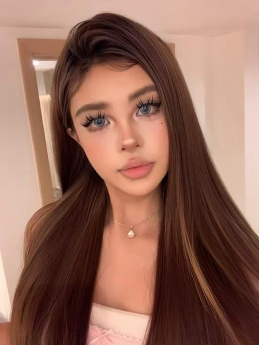 <月抛中直径>KIKICON-白玉海棠 灰 -14.2mm【月抛 0-1000度 含525/575】 商品图4