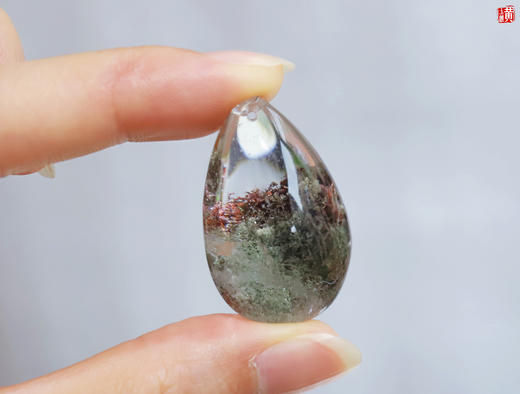 绿幽灵水晶吊坠 配精美挂绳 商品图5