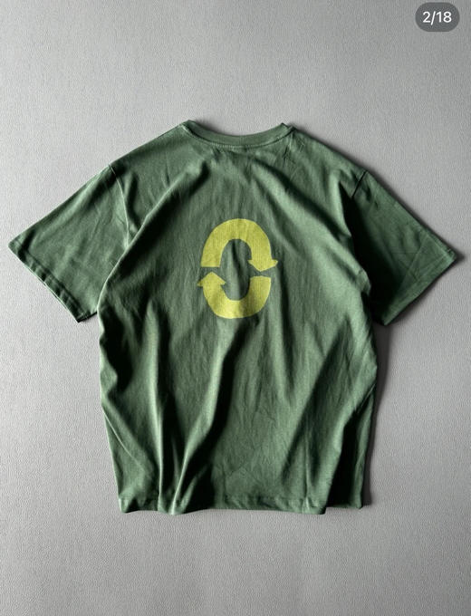 【4月15日  下午14:00 秒杀】AnKoRau/安高若男士 宽版 舒适 运动棉混纺图案短袖T恤 女生可穿 商品图13