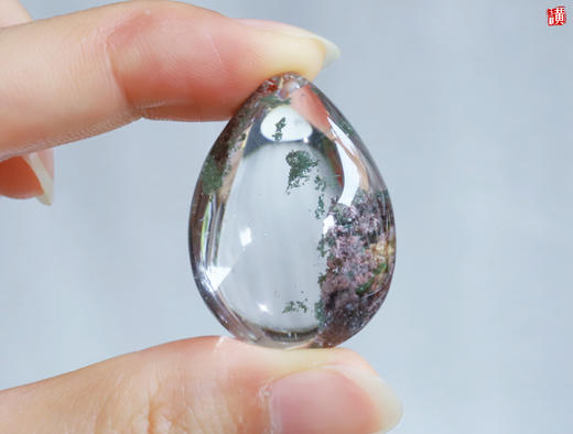 【烬影】绿幽灵水晶吊坠 配精美挂绳 商品图4