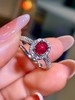 0.7ct蛋面红宝石戒指 商品缩略图2