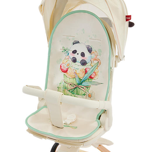 溜娃凉席坐垫夏季婴儿车冰丝凉垫T6丸丫车垫宝宝遛娃二代推车席 商品图4