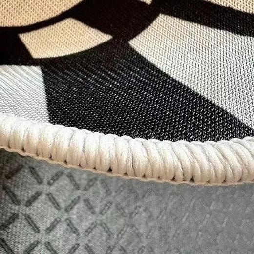 卡通线条小狗冰丝坐垫夏天久坐办公室屁垫耐脏好打理防滑椅子座垫 商品图3