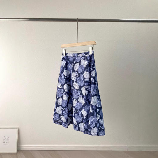 小禾2025春夏新款抗皱全棉印花布翻领短袖中长款连衣裙！ 商品图3