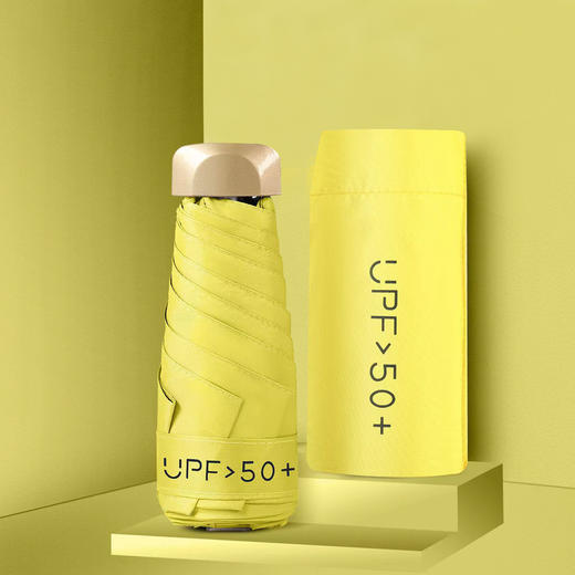 【遮阳护航，轻盈便携】梦幻伞境，晴雨无惧。女性夏日必备，轻盈便携，防晒UPF高。细节设计巧，小巧大防晒。 商品图0