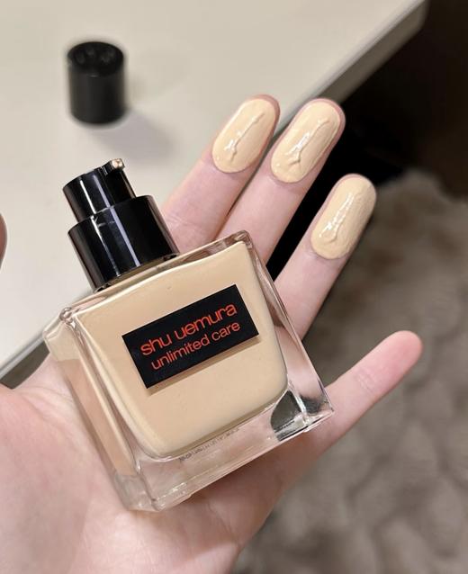 植村秀透光瓶0卡精华粉底液35ml 干皮持久服帖遮瑕 商品图2