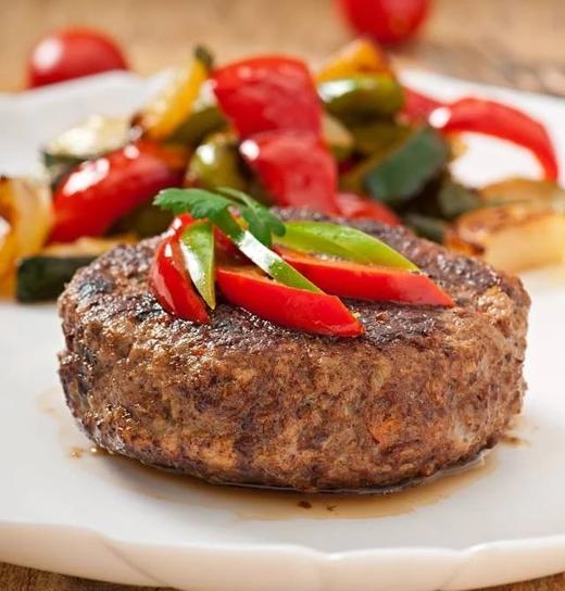 速囤79.9到手14片再送1包6枚汉堡面包和牛牛肉饼原料用自整块澳洲和牛肉不参杂任何碎肉、边角料真正的天花板黄金二八肥瘦比在家解锁多种吃法基地直邮 商品图0