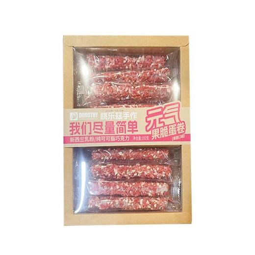 桃乐兹 元气果脆草莓蛋卷 192g/盒 商品图0