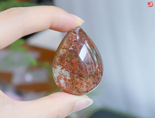 【赤焰】红幽灵水晶吊坠 配精美挂绳 商品图5