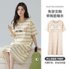 【带胸垫睡裙】夏季纯棉短袖睡裙 自带胸垫防凸点女士可外出家居服 商品缩略图2