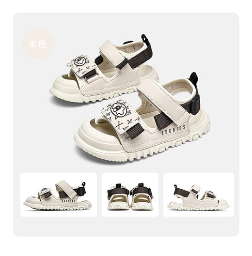 💥【ABC KIDS 童鞋春夏百搭透气时尚凉鞋】颜色明亮活泼🌈，可爱小熊装饰超级萌，🌟不管是男宝宝穿还是女宝宝穿都活力满满~~ ❤️加固鞋头设计有防撞耐踢的功能，有效保护宝宝脚趾 商品图8