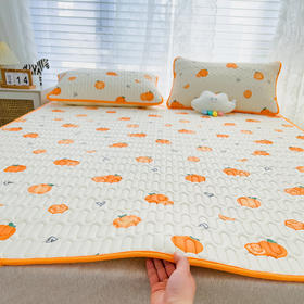 【乳胶凉席三件套】夏天凉感床单夏季可水洗单人空调席子凉垫