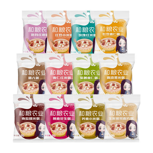 和粮溢田 7+5袋五谷膳食粥75*12 商品图4