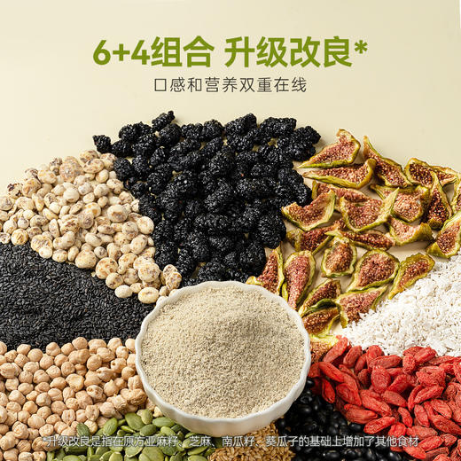 种子循环亚麻籽无花果粉南瓜籽黑芝麻混合营养早餐食品冲泡饮即食 商品图1