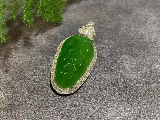 【御珠宫坊】金镶碧玉吊坠 商品图3