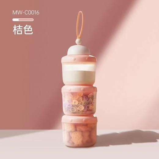 小熊婴儿奶粉盒便携外出分装盒储存罐米粉盒子密封分格 商品图6