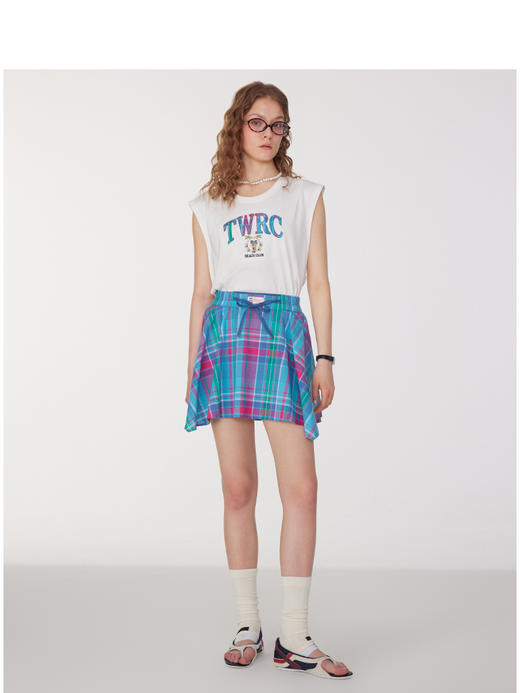 Teenie Weenie小熊字母圆领T恤女夏季女t恤TTRA252502T 商品图3