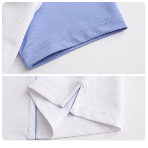 BOS-301B(PROSIMON高尔夫春夏女款拼接短袖Polo衫) 商品图3