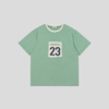 GOODBAI 23编号logo印花撞色oversize柔软短袖T恤 商品缩略图3