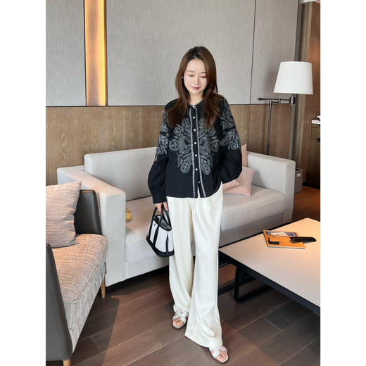 新年折扣 2504305   手工刺绣法式衬衫 商品图2