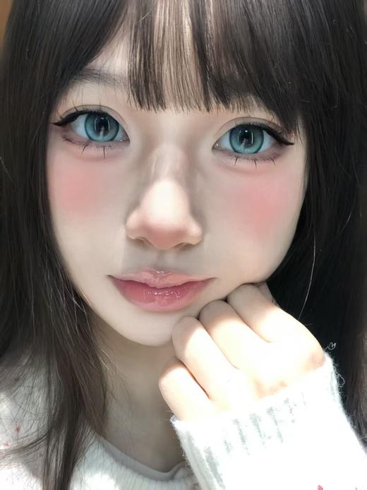 【半年抛大直径】Doriscon-仙草极光 绿-14.5mm【半年抛 0-1000度 有525/575】 商品图2