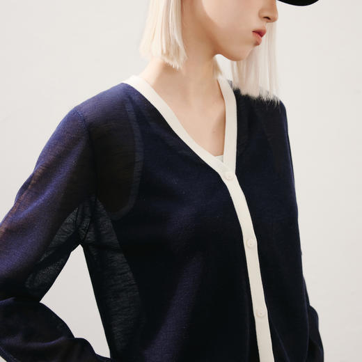 【商场同款】麦檬夏毛衫开衫4F4133801Q 商品图3