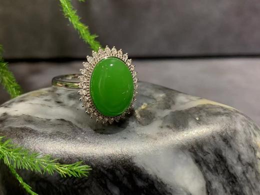 【御珠宫坊】金镶碧玉戒指 商品图2