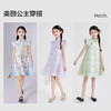 笛莎Deesha 童装女童连衣裙2025夏新款女童新中式国风印花棉布旗袍裙 商品缩略图4