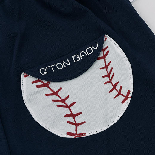 棉果果夏季商场专柜同款男童针织中裤M212201225355 商品图4