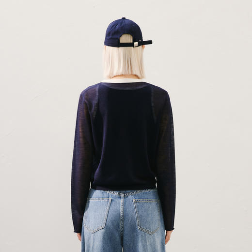 【商场同款】麦檬夏毛衫开衫4F4133801Q 商品图4