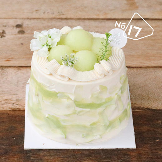 白桃茉莉玫珑瓜戚风蛋糕 商品图0